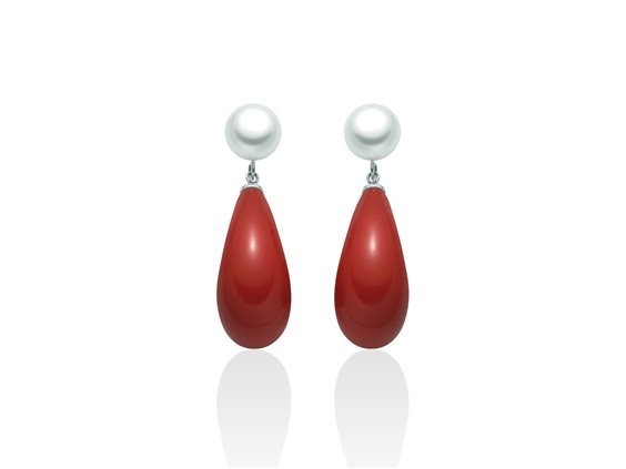 Orecchini Miluna Donna Red in Corallo Corallo PER2190 - PER2190